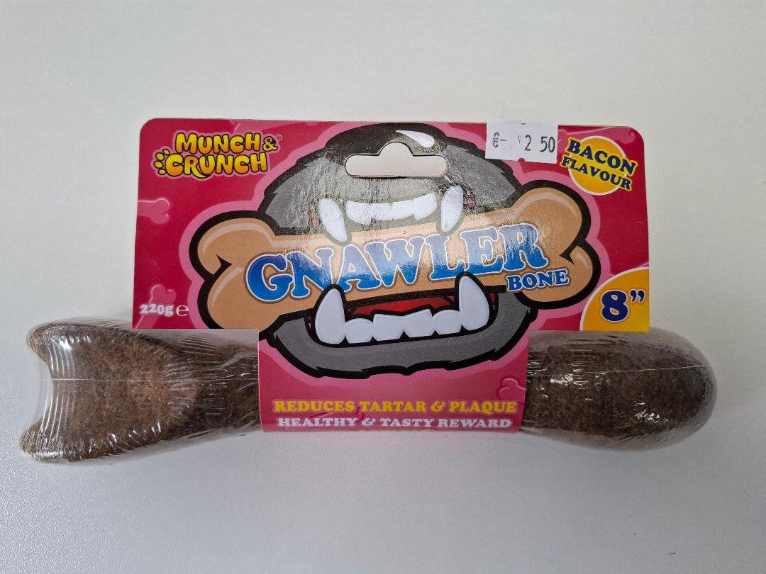 Gnawler Bacon Dental Bone