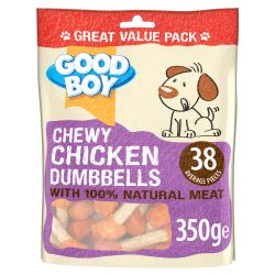 Chewy Chicken Dumbbells