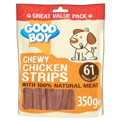Chewy Chicken Strips 350g