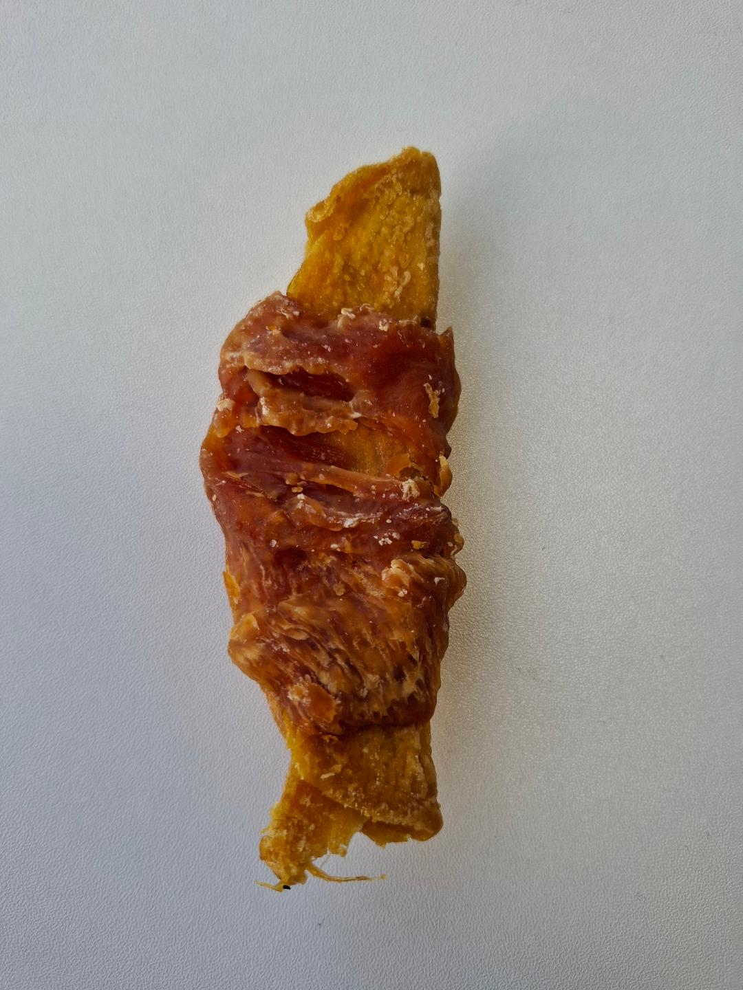 Mango Chunk Wrapped with Chicken Breast