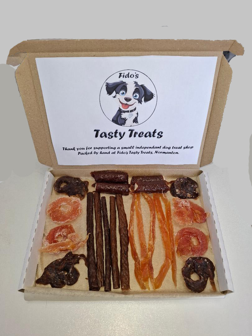 Fido's "Try Me" Letterbox Treat Box Small natural dog treat from Fido's Tasty Treats