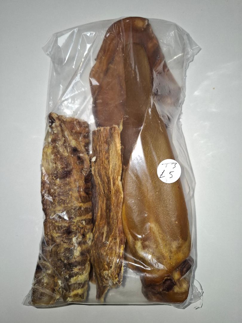 Taster Pack 3 – Medium/Large Dog Selection natural dog treat from Fido's Tasty Treats